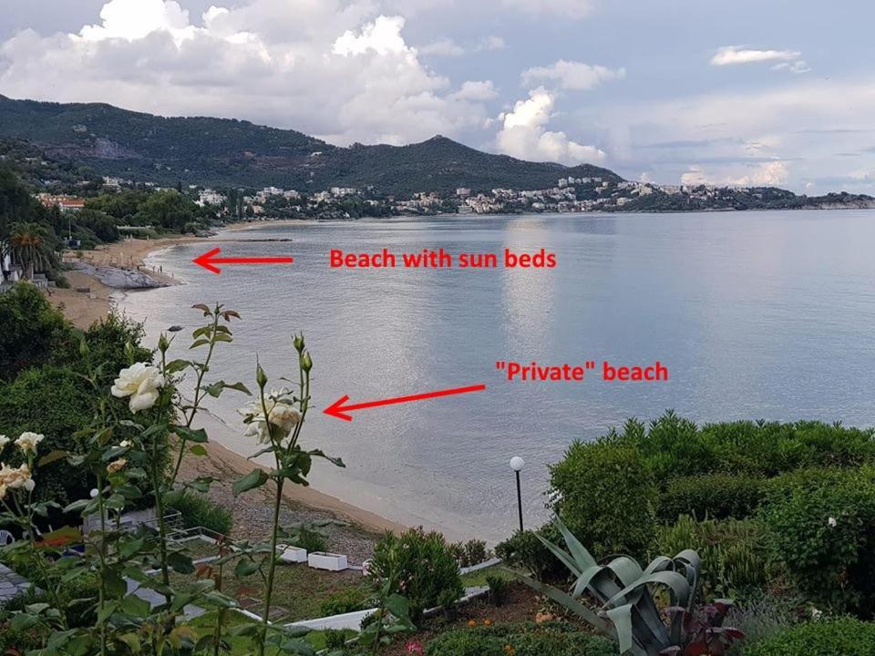 Evaliana Seaside Apartment Palaiontsiflikion Ngoại thất bức ảnh