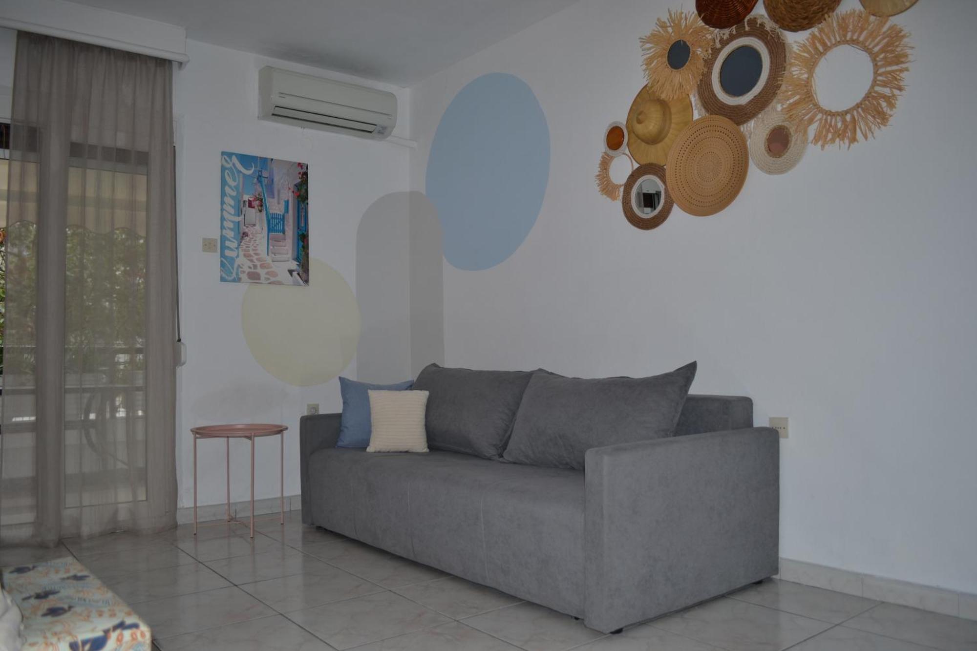 Evaliana Seaside Apartment Palaiontsiflikion Ngoại thất bức ảnh